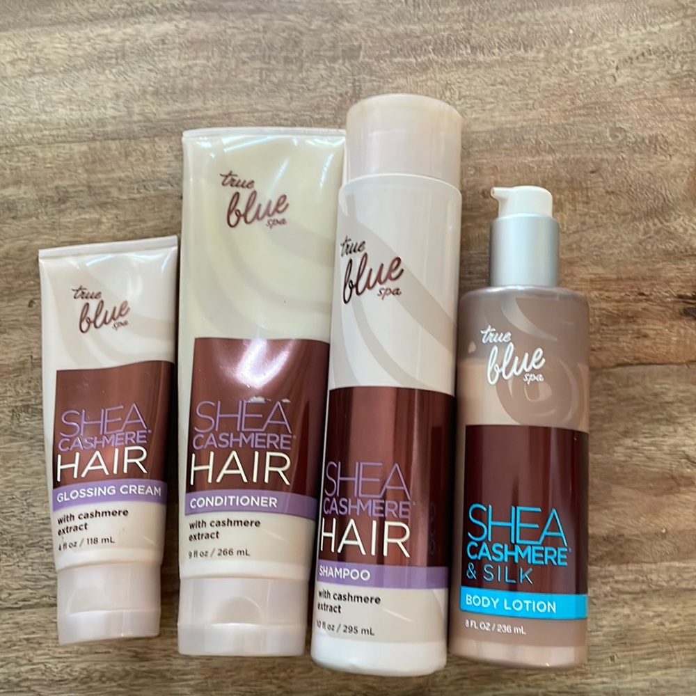 True Blue Bath and body works assorted products (each at least half full)